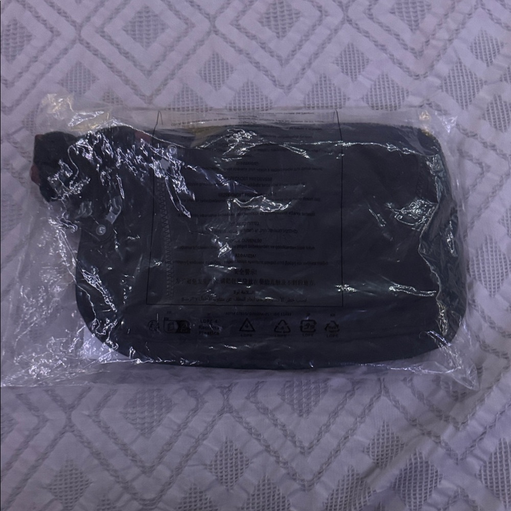 Kipling Black Tonal Crossbody Bag